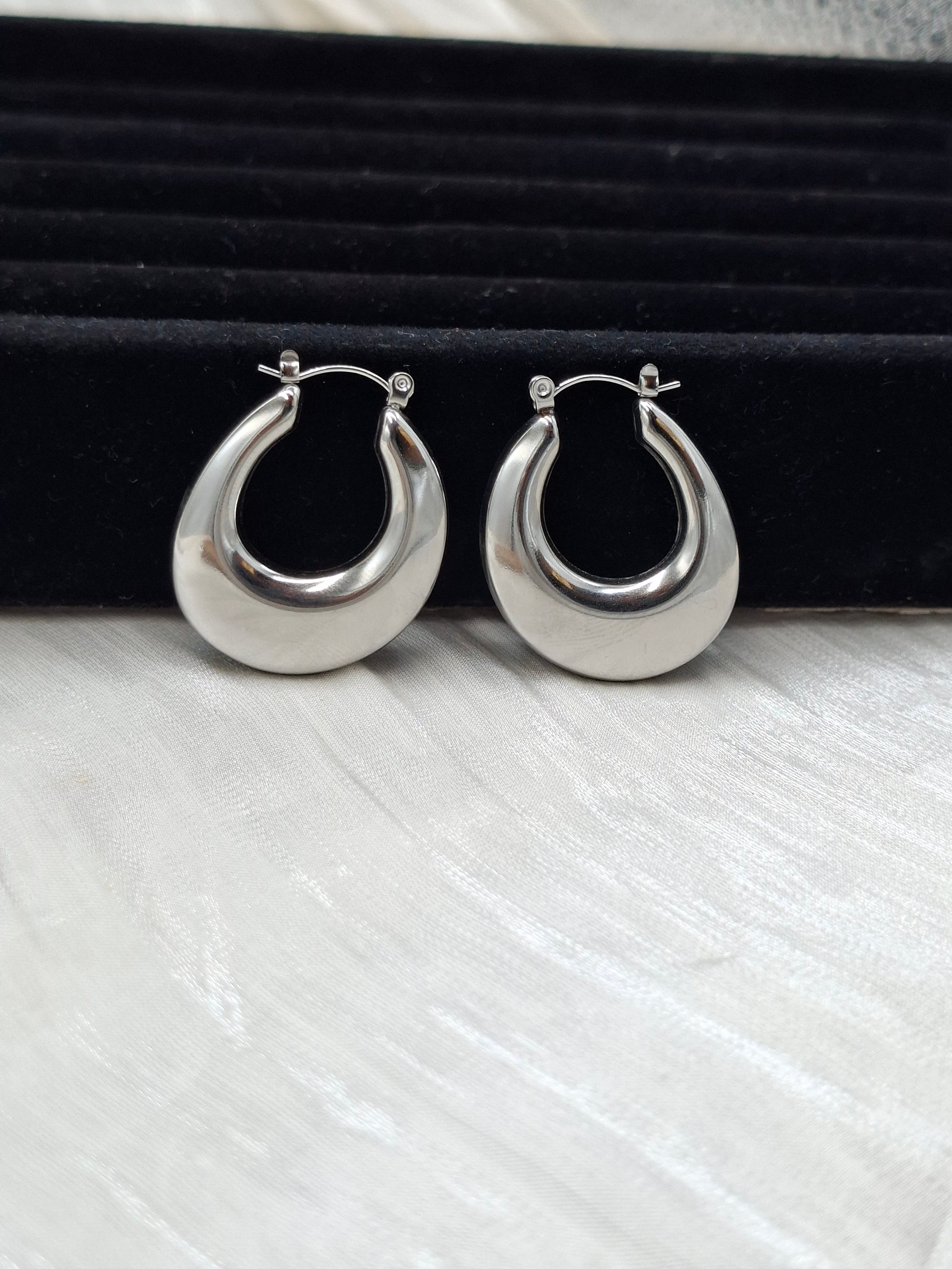 Shop Oblong Hoop Earring for Women at ElsaLagos in Nigeria