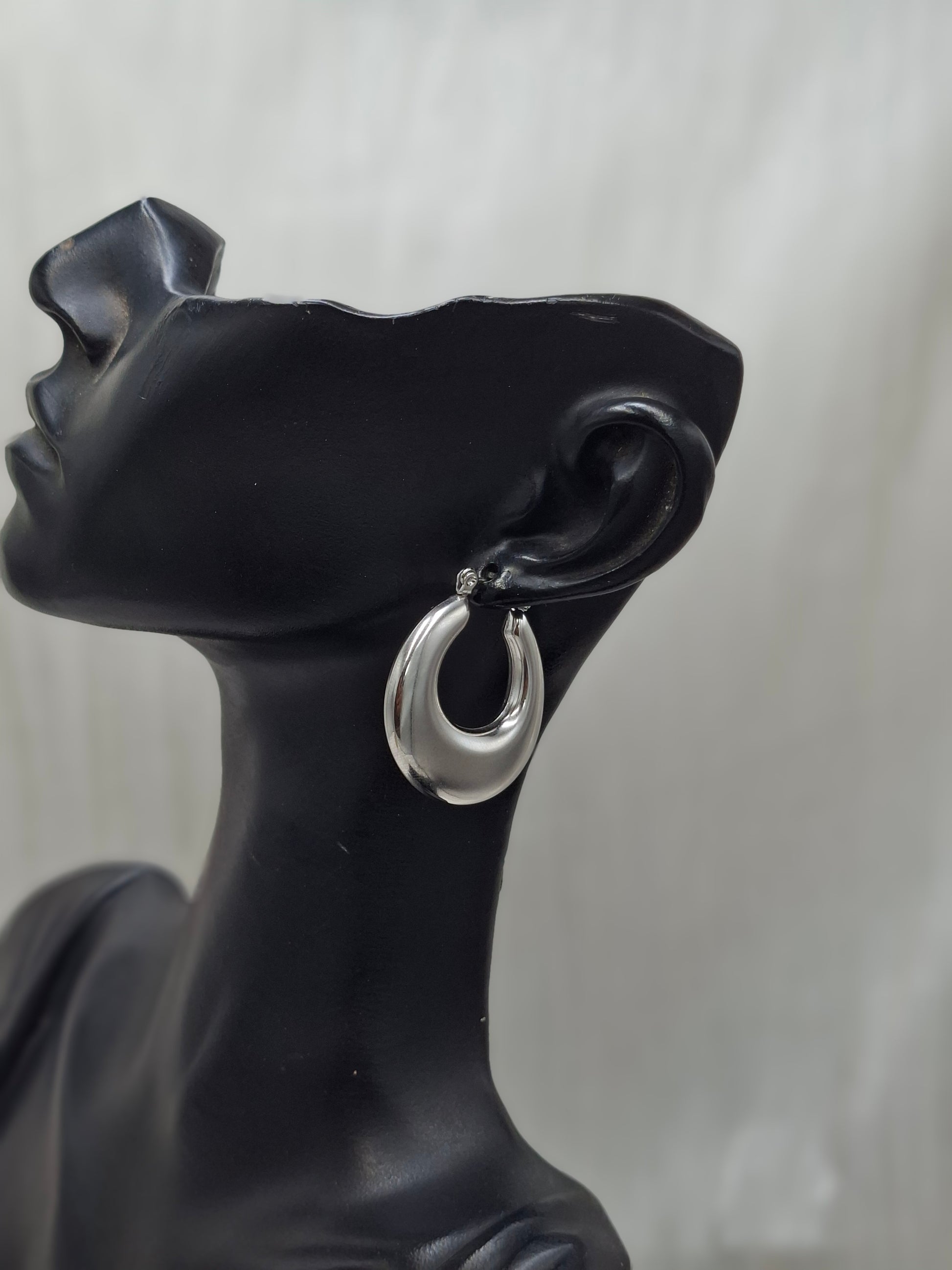 Shop Oblong Hoop Earring for Women at ElsaLagos in Nigeria