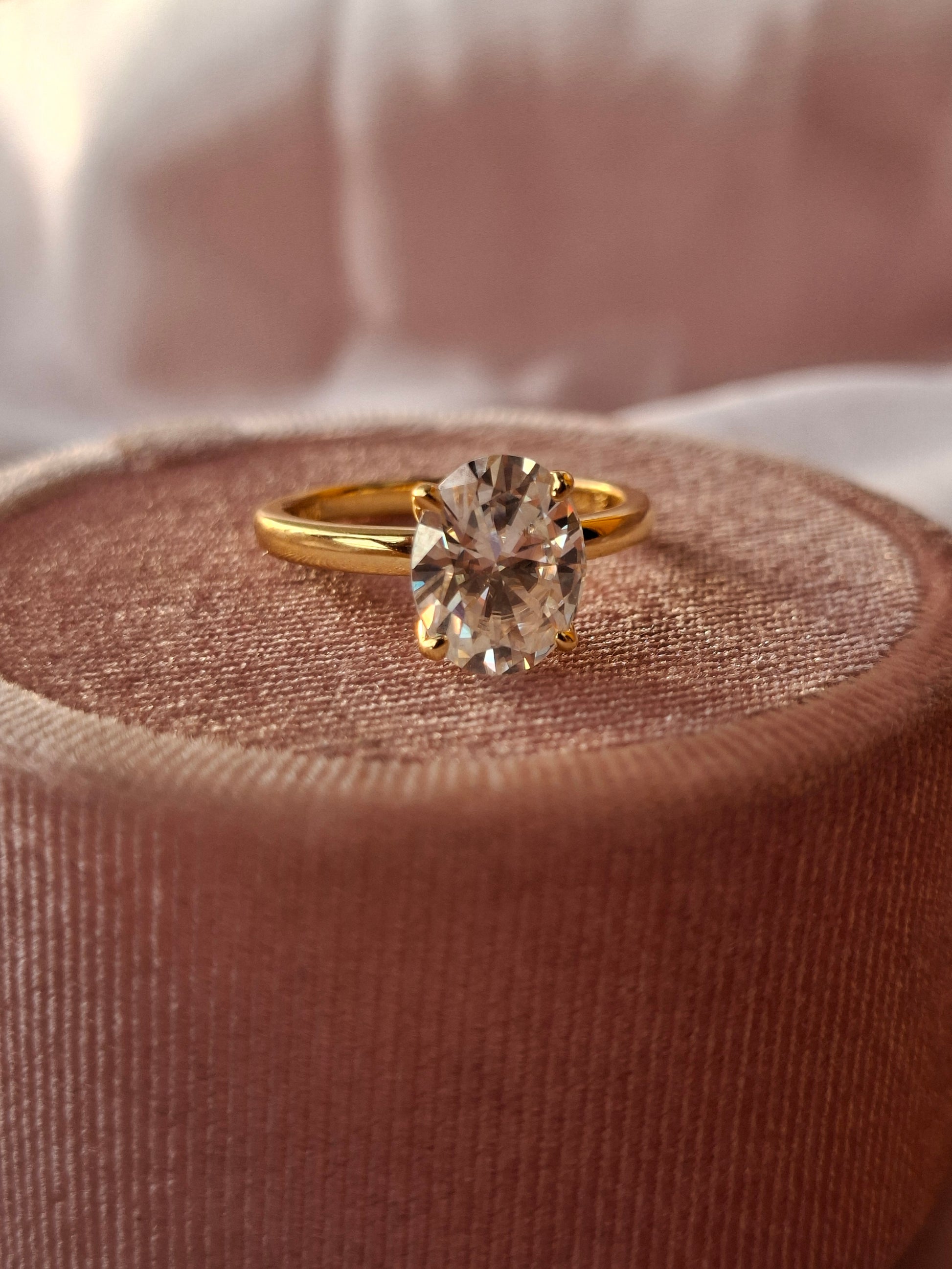 Shop Oluchi Moissanite Engagement Ring for Women at ElsaLagos in Nigeria