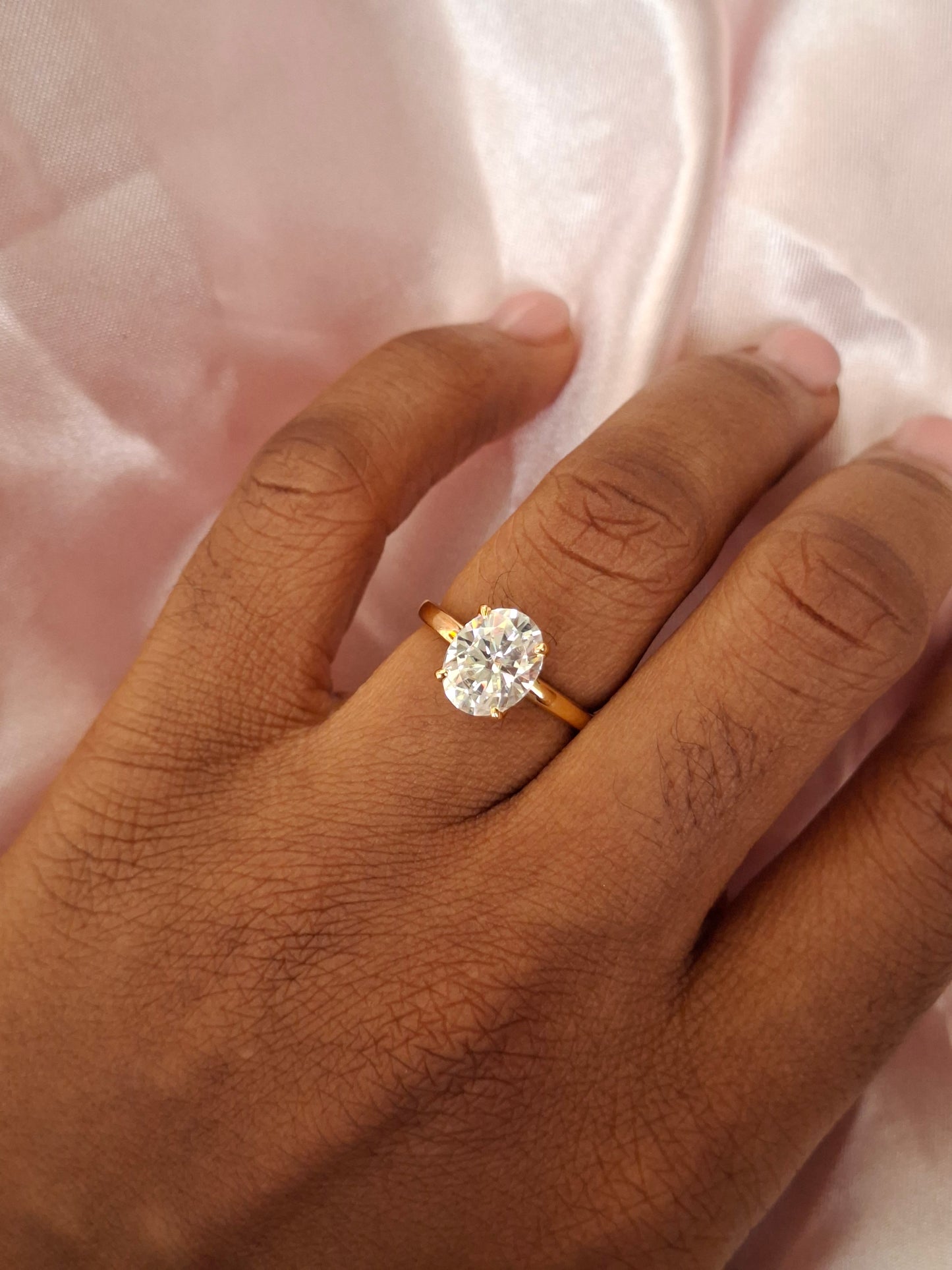 Shop Oluchi Moissanite Engagement Ring for Women at ElsaLagos in Nigeria