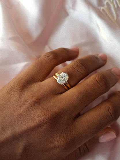 Shop Oluchi Moissanite Engagement Ring for Women at ElsaLagos in Nigeria
