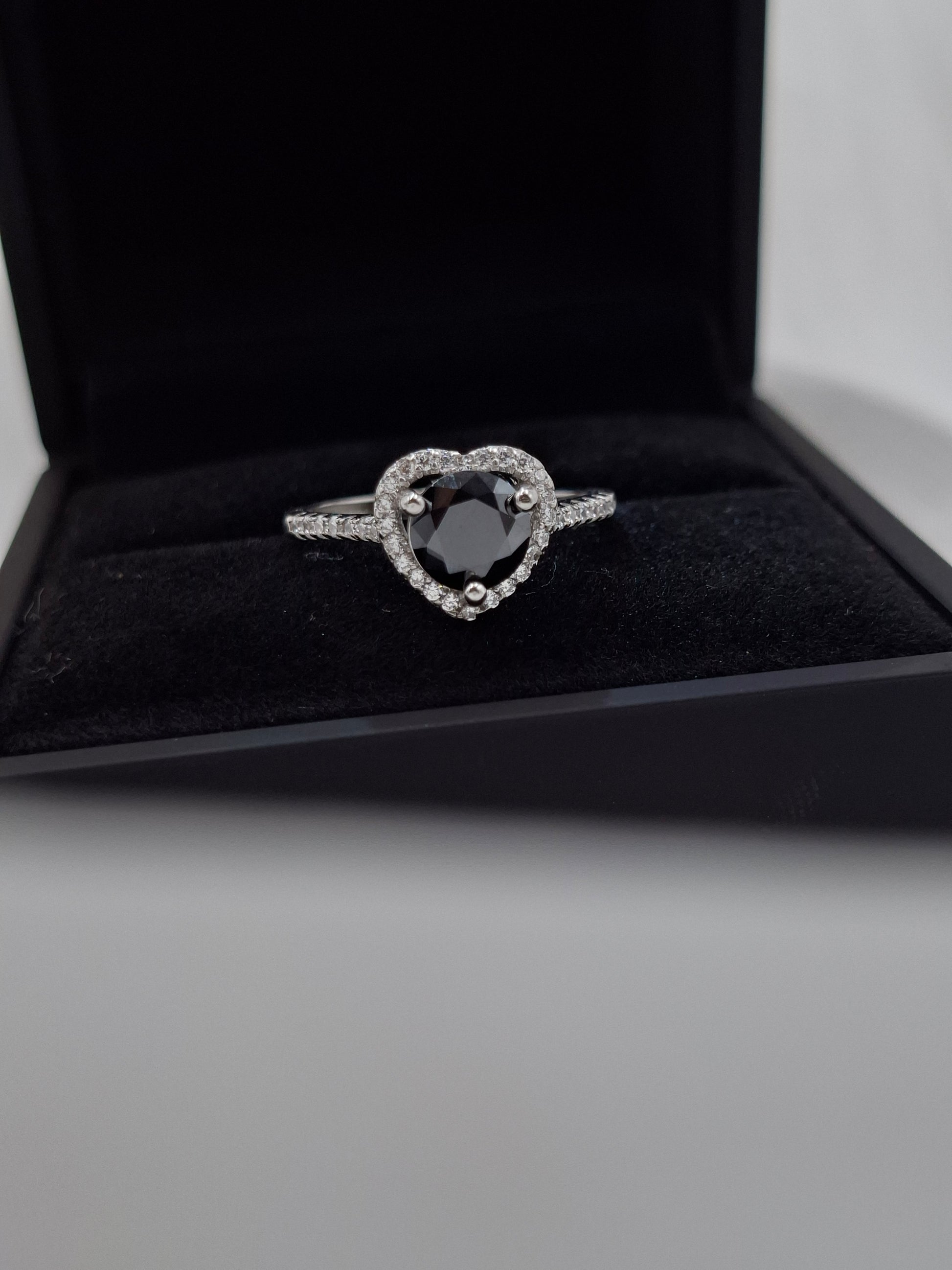 Shop Onyx Aurora Zircon Engagement Ring for Women at ElsaLagos in Nigeria