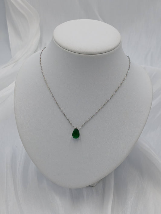 May birthstone necklace