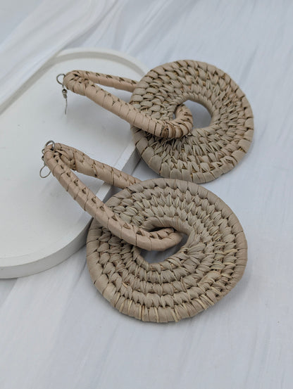Raffia Earrings