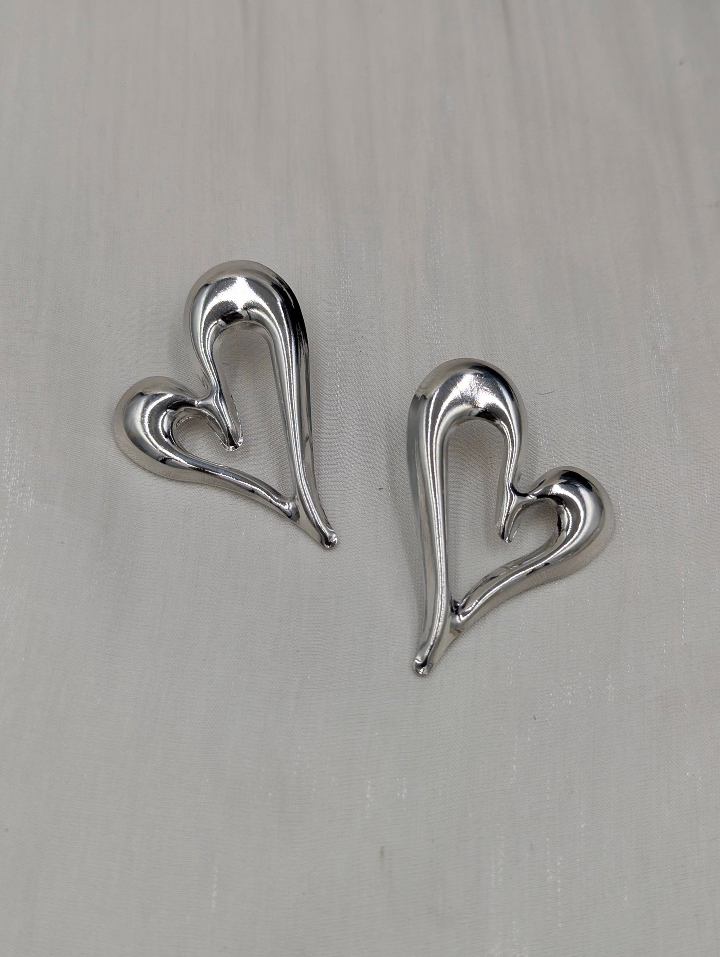 Heart Statement Earring
