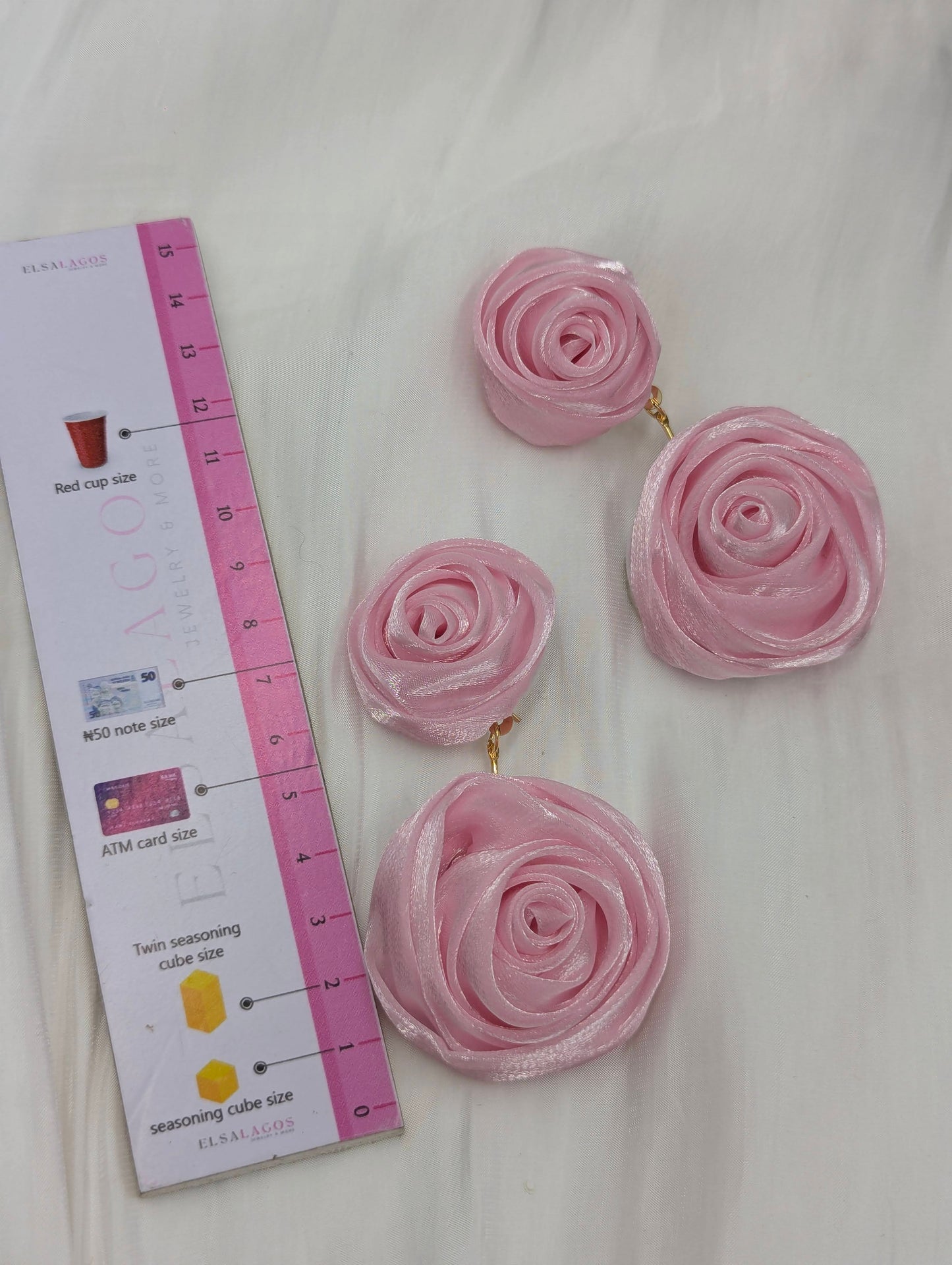 Double Rose Earrings