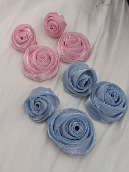 Double Rose Earrings