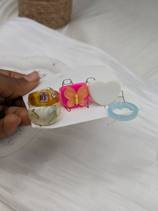 Resin Ring Set