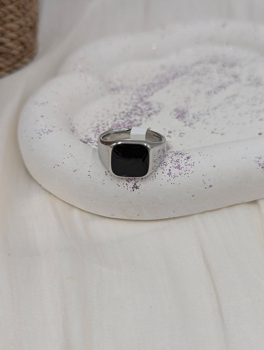 Inkblot Ring (size 8)