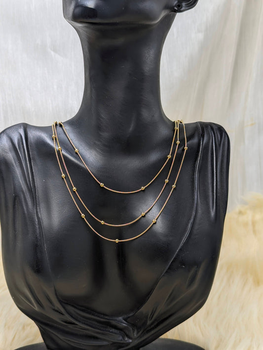 Ball Layered Necklace