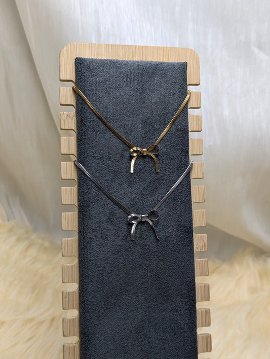 Bow Blade Necklace