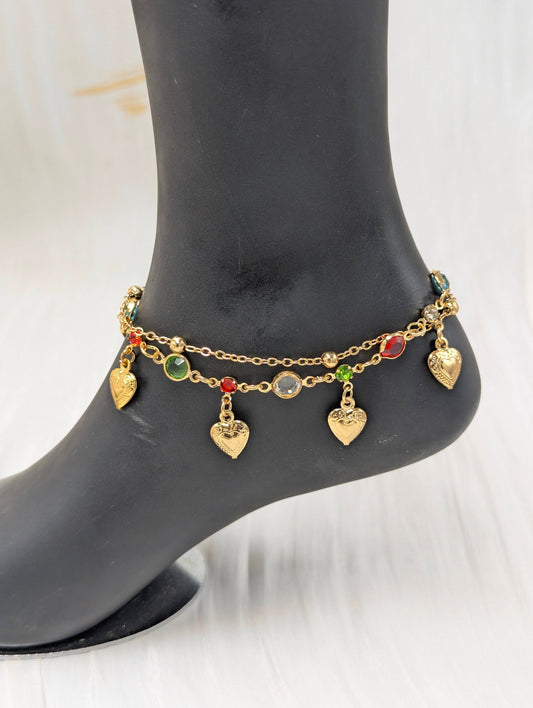 Indian Layered Anklet