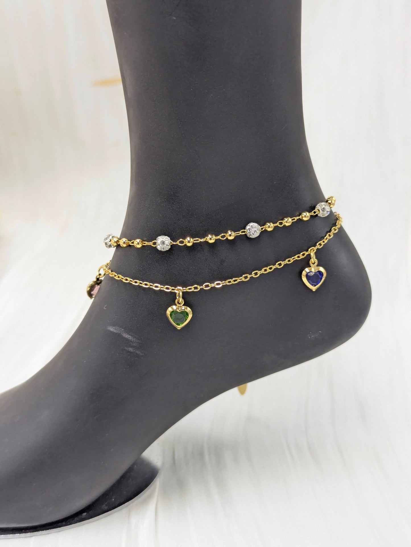 Brie Layered Anklet