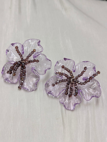 Lilypad Earrings