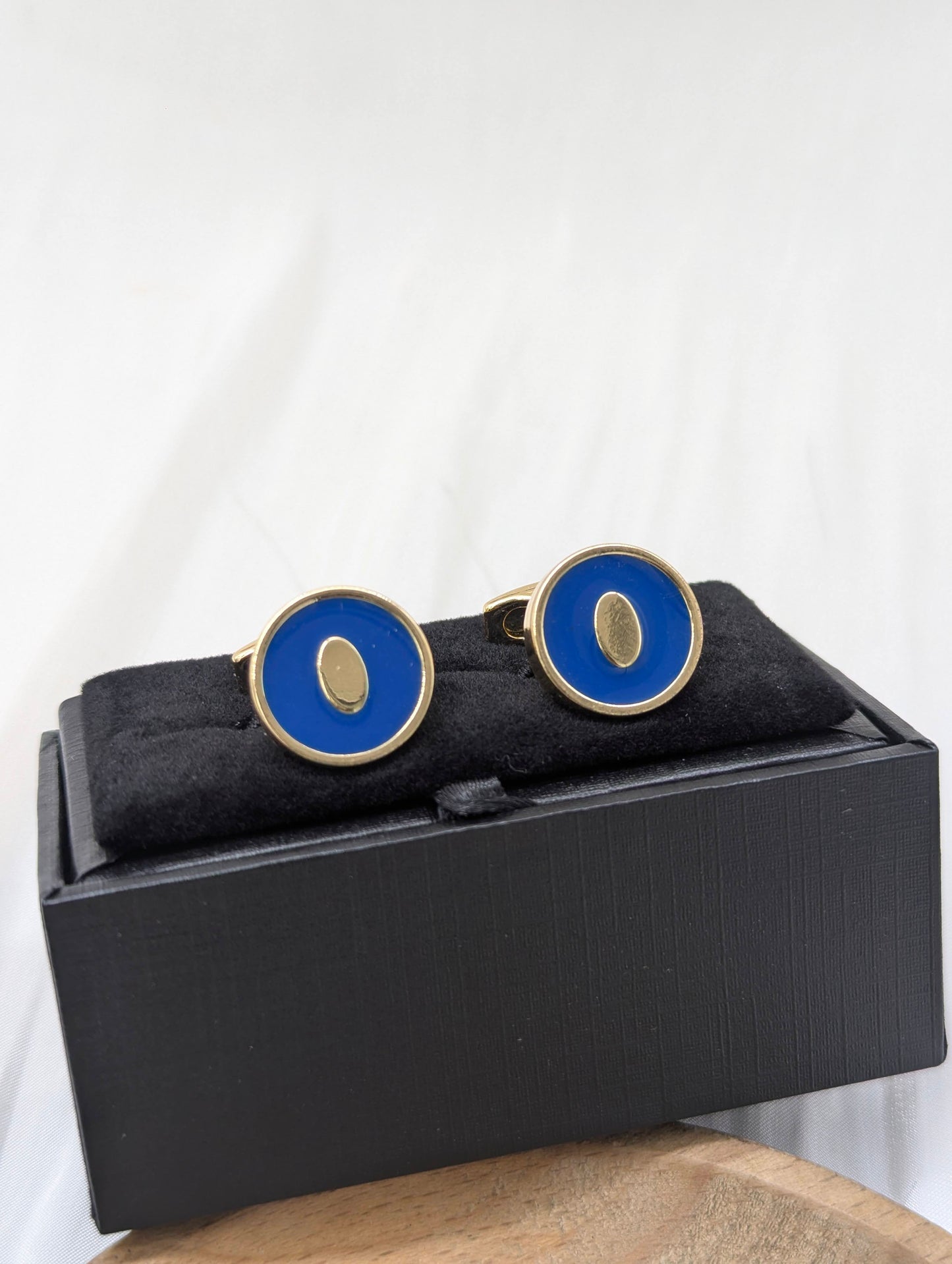 Blue Cufflinks