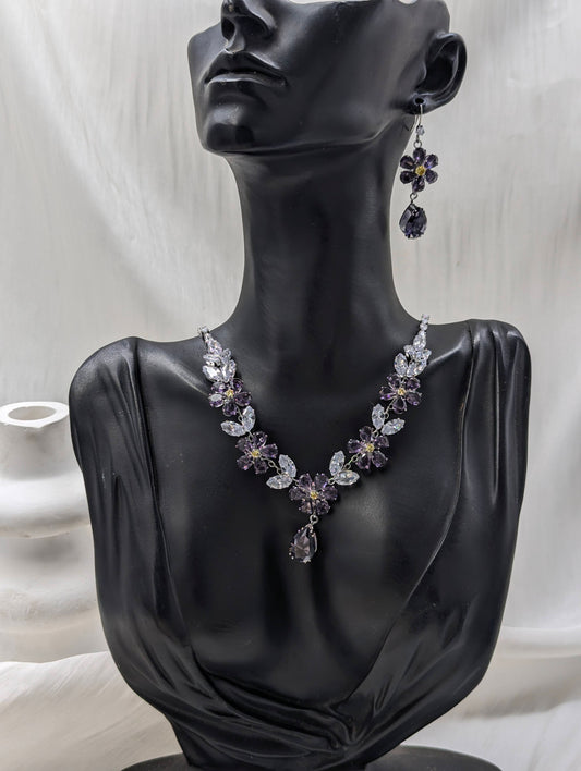 Lavender Necklace Set