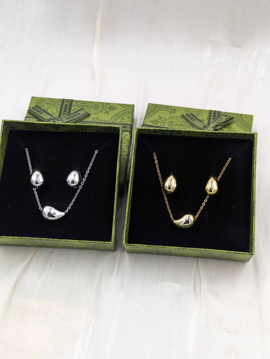 Droplet Necklace Set