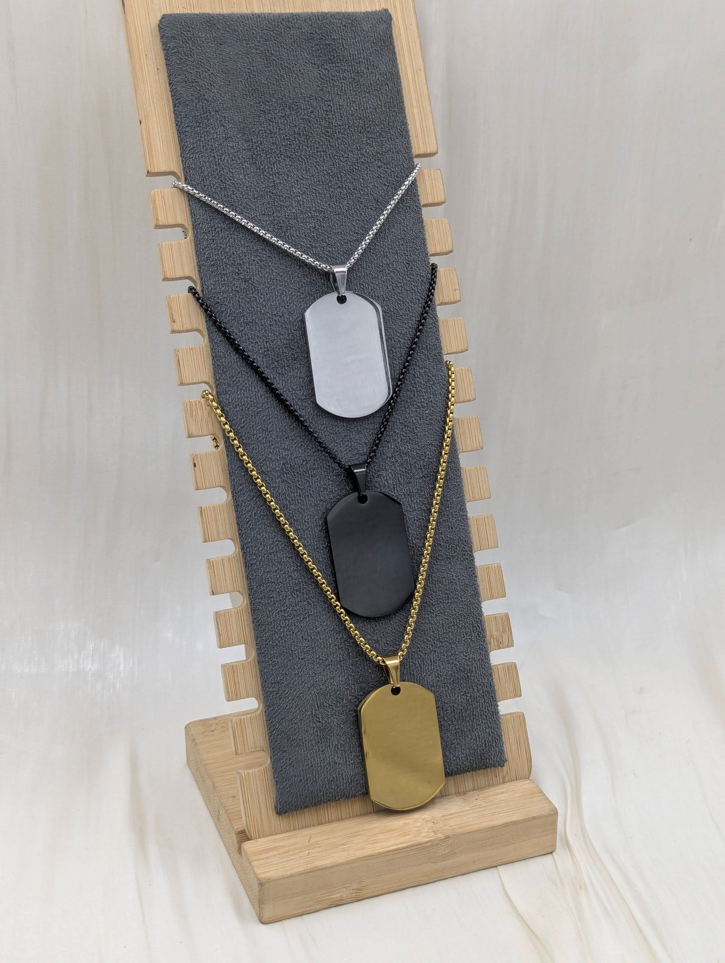 Plaque Necklace