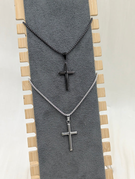 Slim Cross Necklace