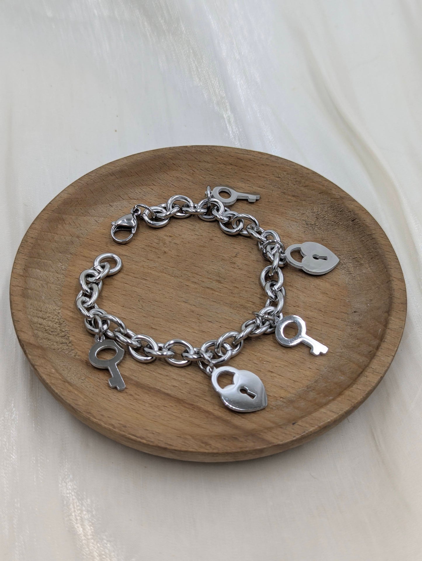 Locket Charm Bracelet
