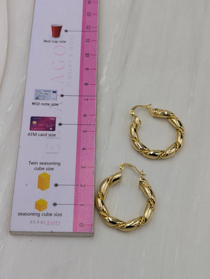 Twist Hoops