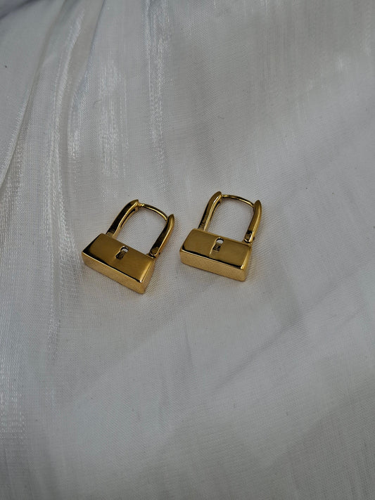 Shop Padlock Earring for Women at ElsaLagos in Nigeria