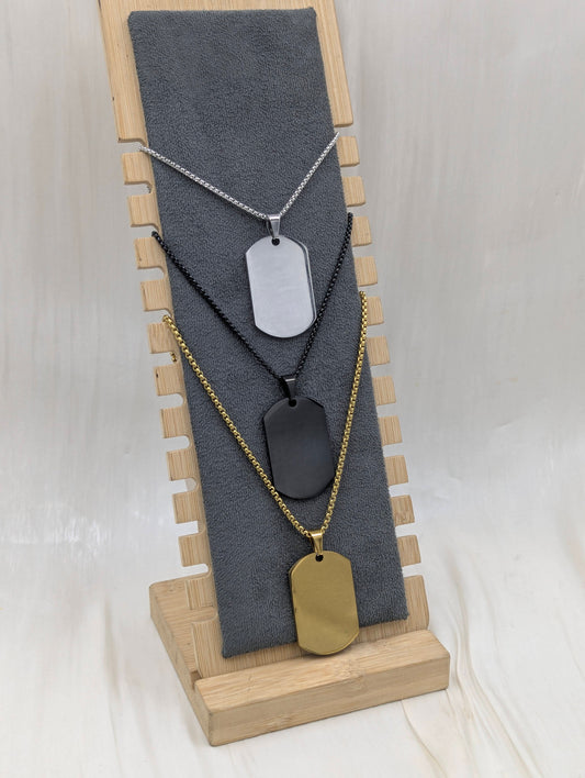 Shop Plaque Necklace for Men and Women at ElsaLagos in Nigeria
