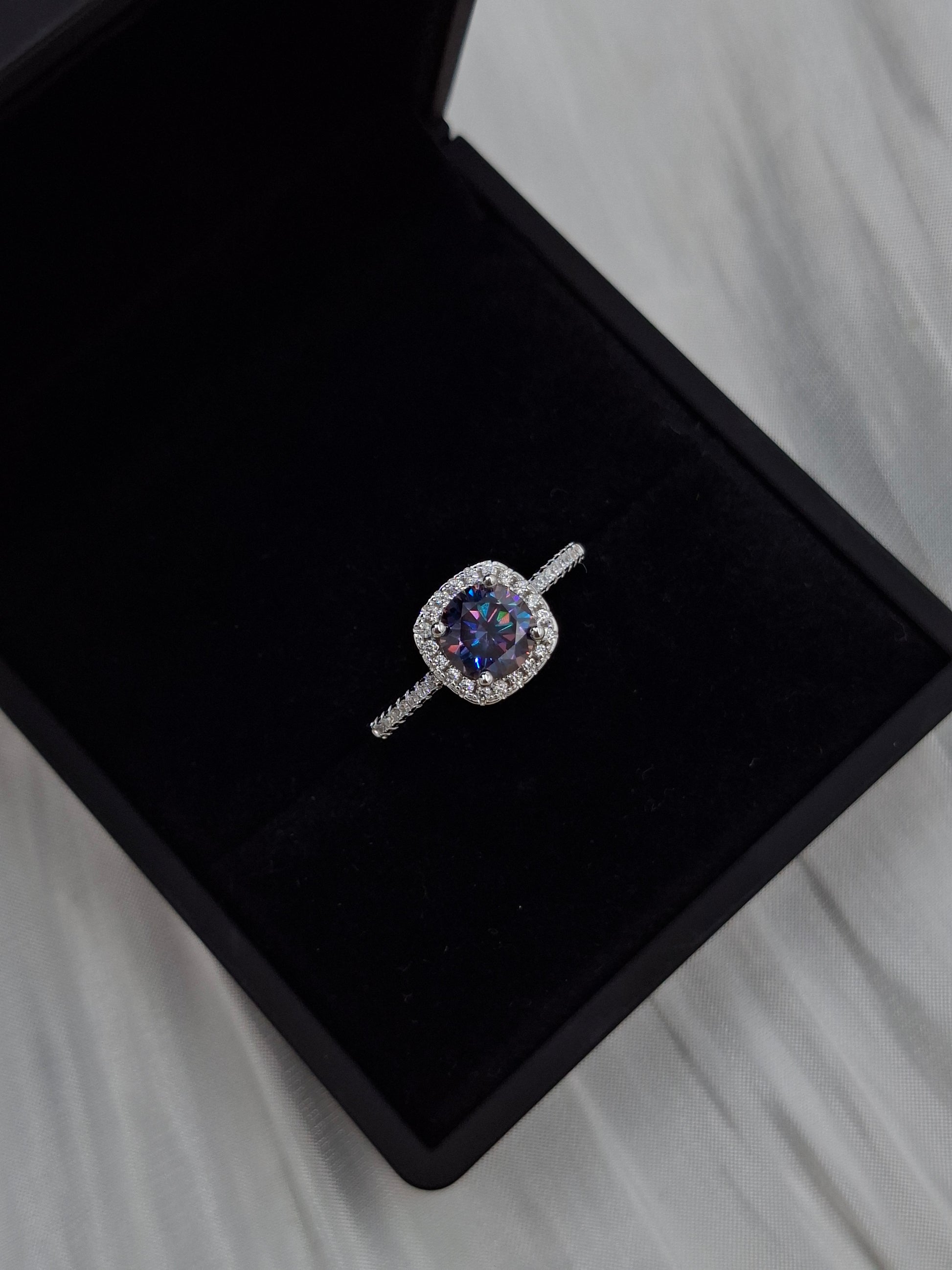 Shop Purple Moissanite Ring for Women at ElsaLagos in Nigeria