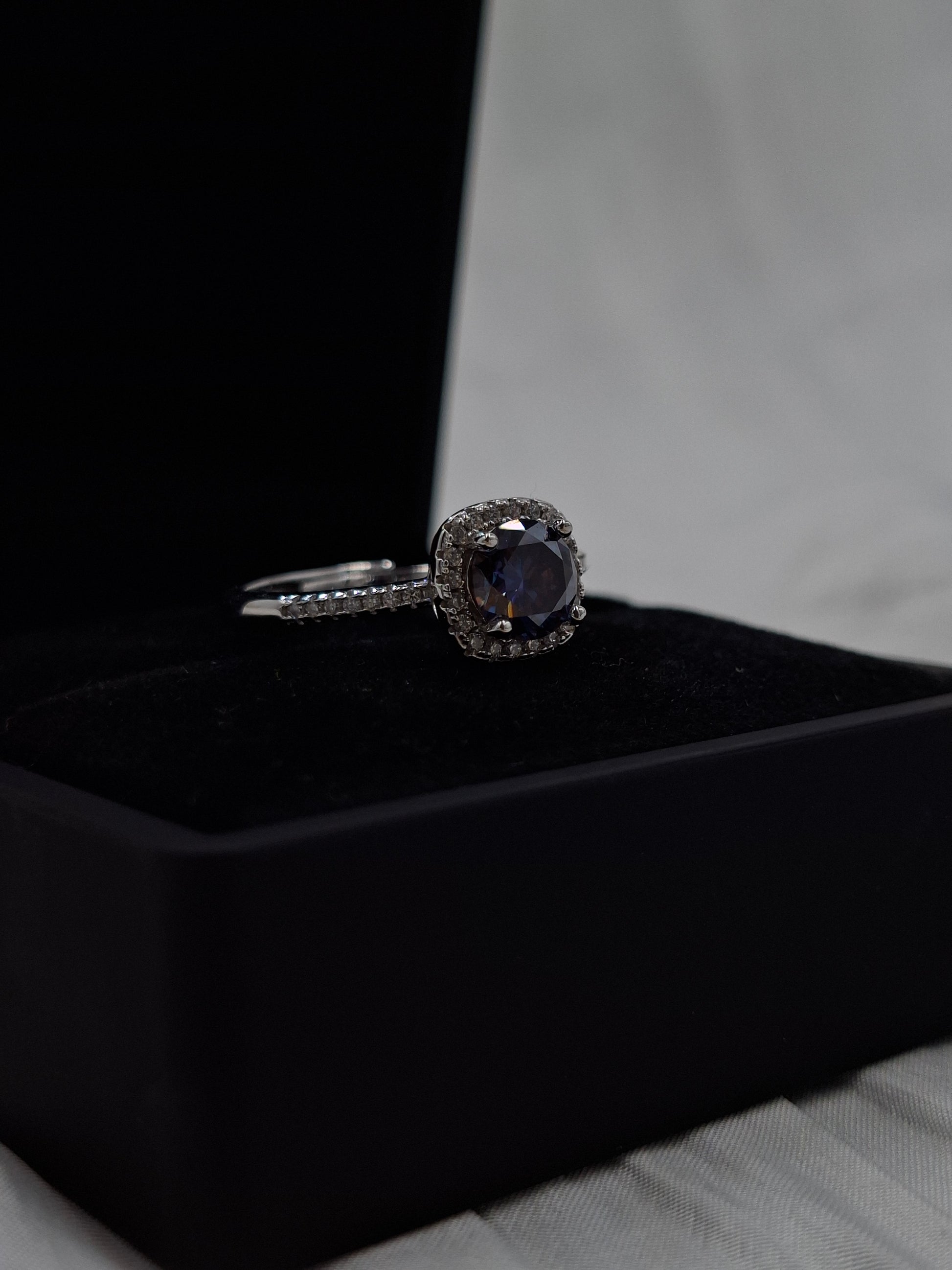 Shop Purple Moissanite Ring for Women at ElsaLagos in Nigeria