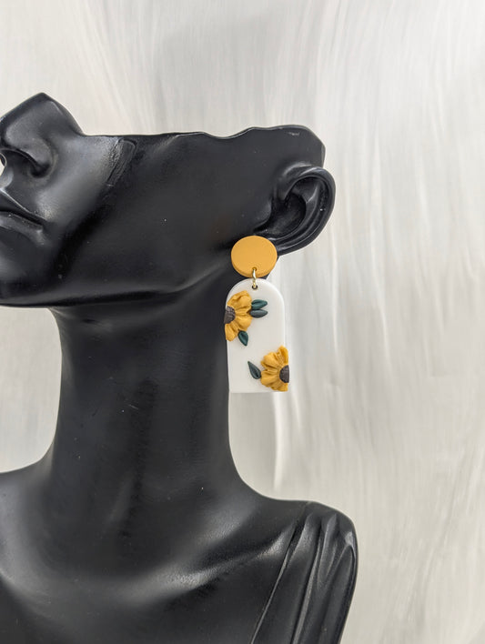 Sunflower Earrings