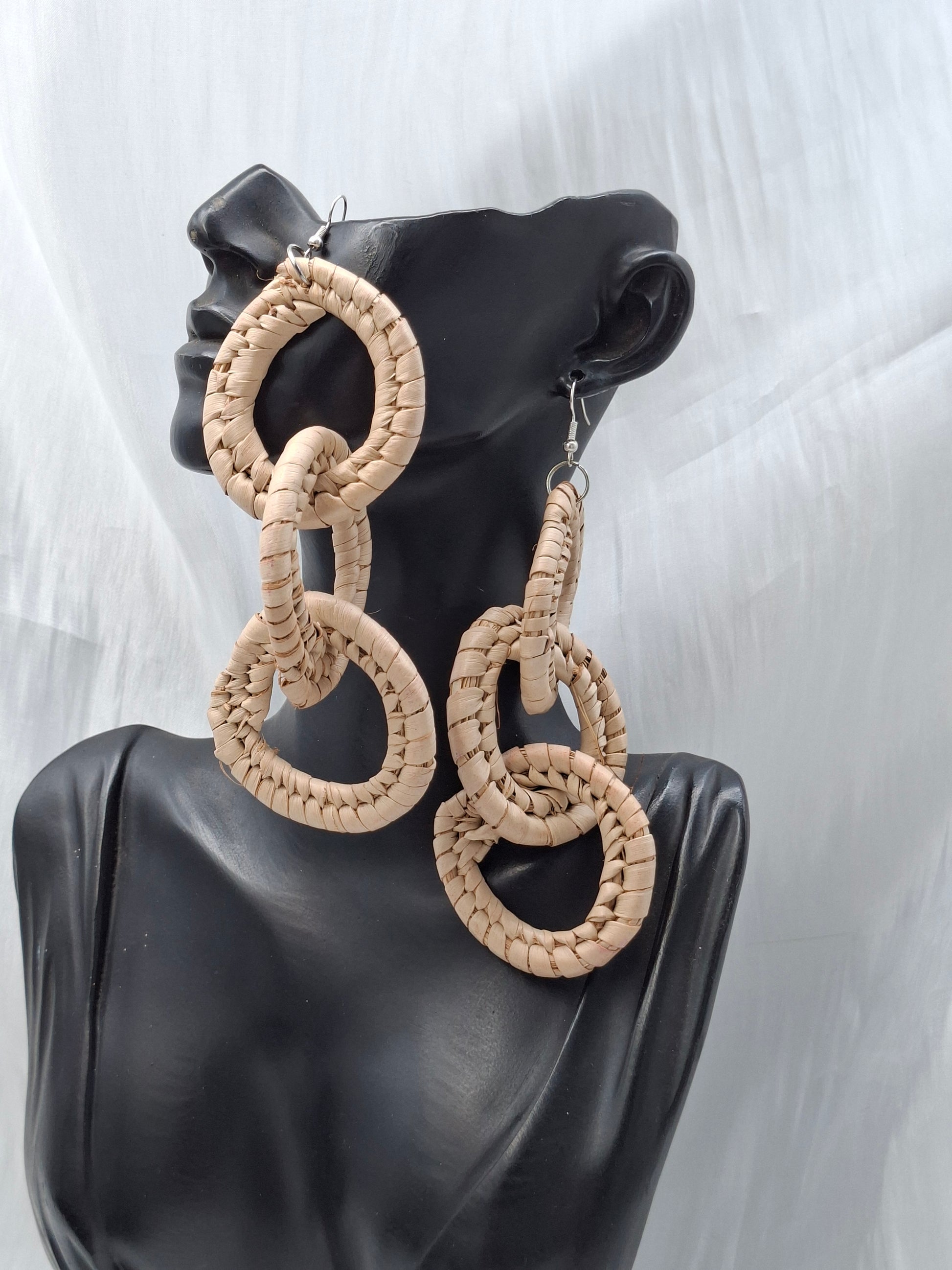 Shop Raffia Earring for Women at ElsaLagos in Nigeria