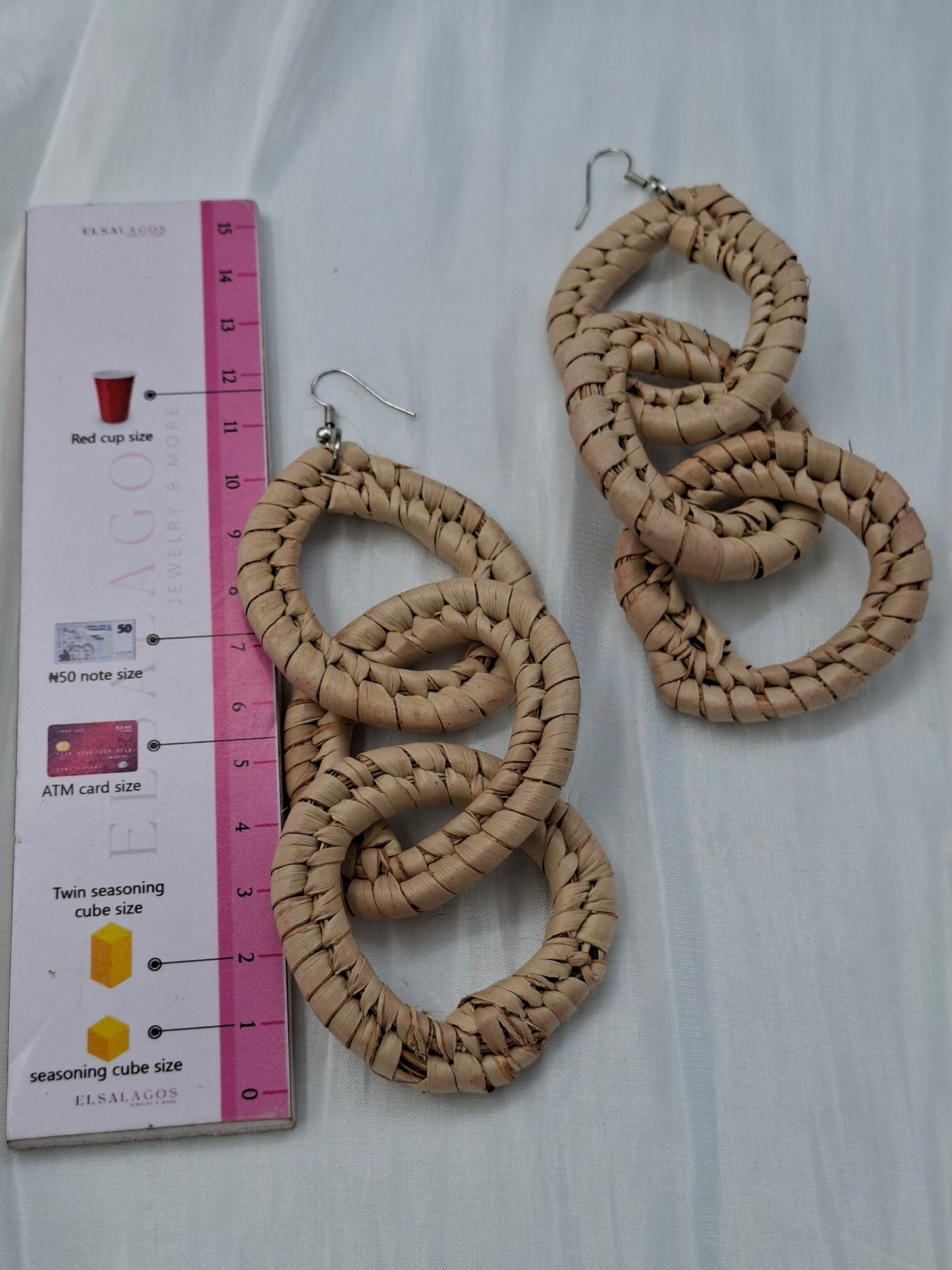 Shop Raffia Earring for Women at ElsaLagos in Nigeria