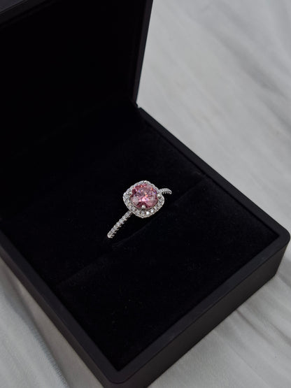 Shop Rose Zircon Ring for Women at ElsaLagos in Nigeria