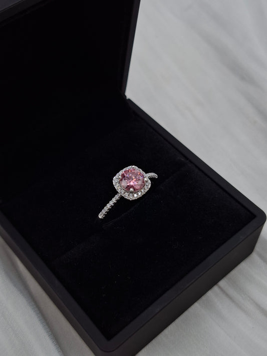 Shop Rose Zircon Ring for Women at ElsaLagos in Nigeria