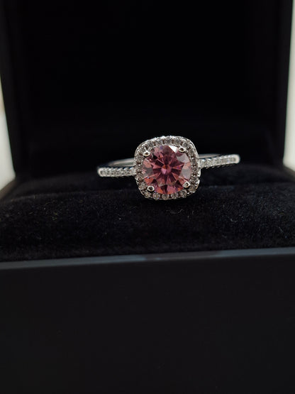 Shop Rose Zircon Ring for Women at ElsaLagos in Nigeria