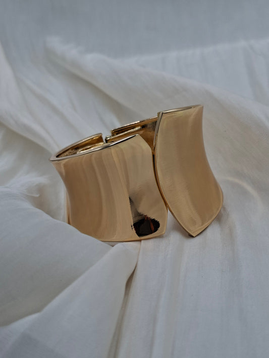 Shop Sculptural Gold Cuff Bracelet for Women at ElsaLagos in Nigeria