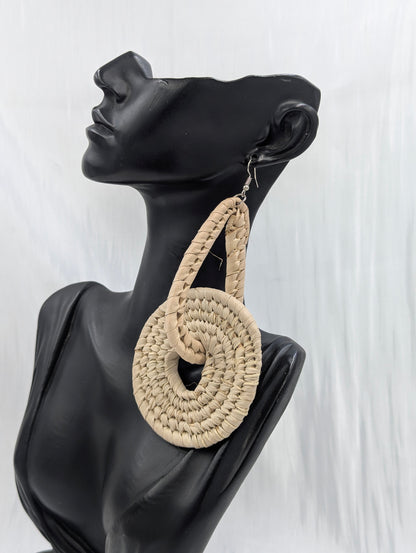 Raffia Earrings