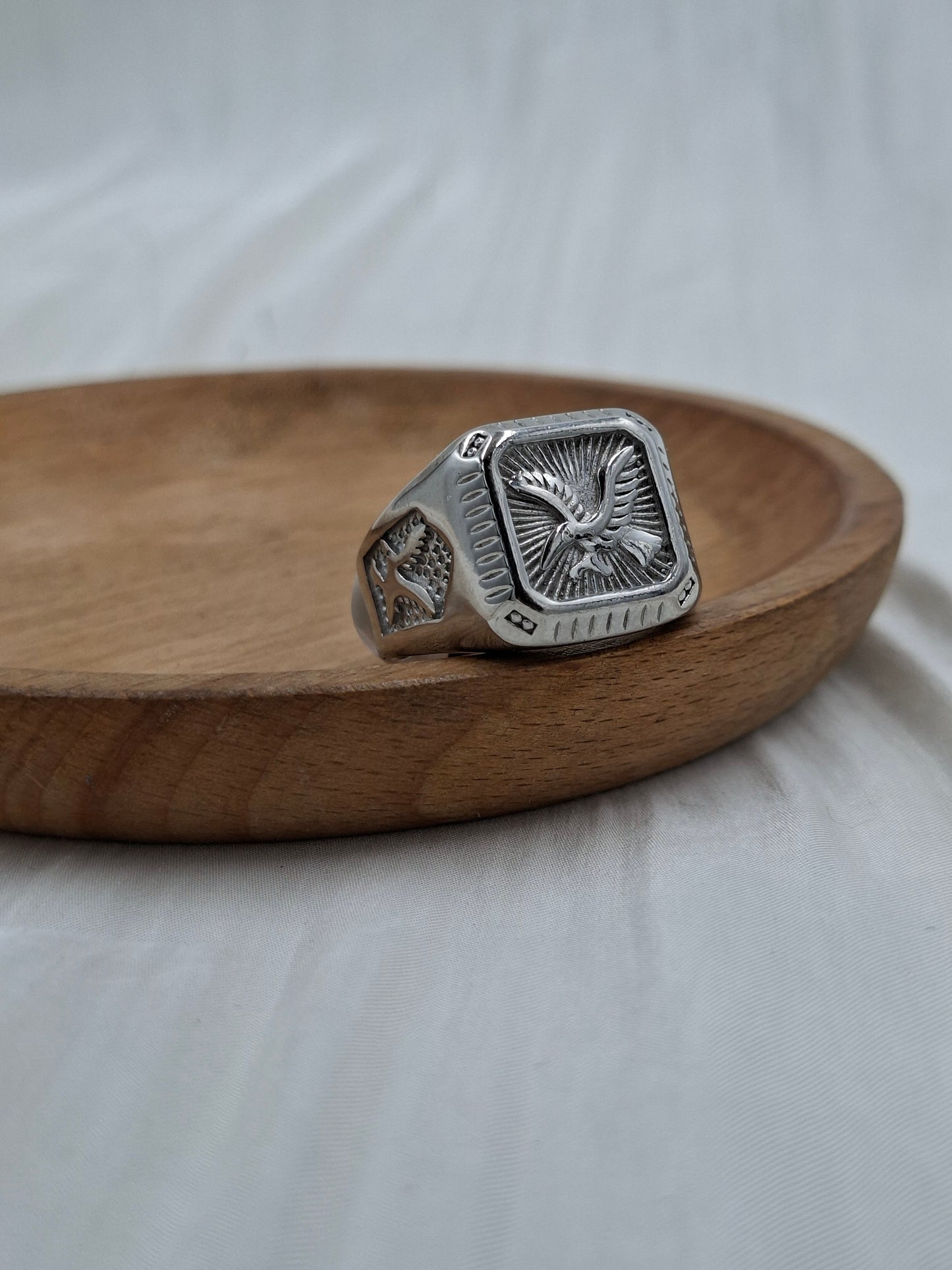 Shop Silver Signet Ring at Elsa Lagos in Nigeria