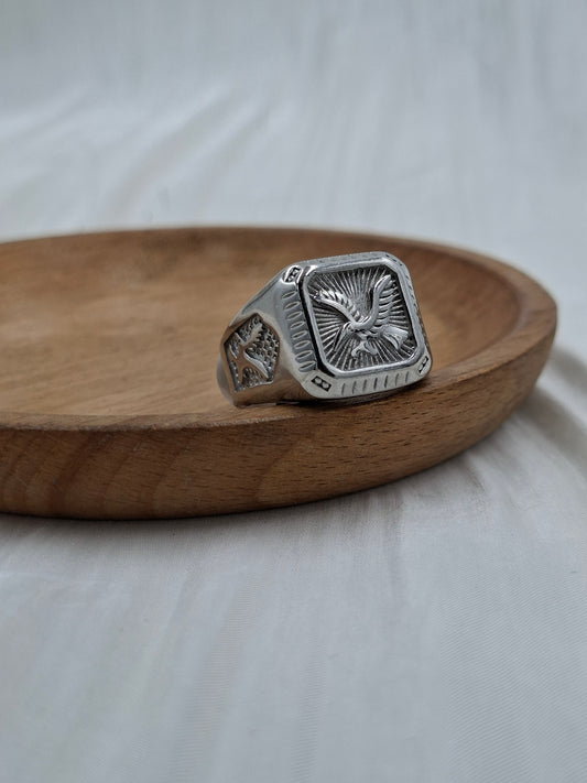 Shop Silver Signet Ring at Elsa Lagos in Nigeria