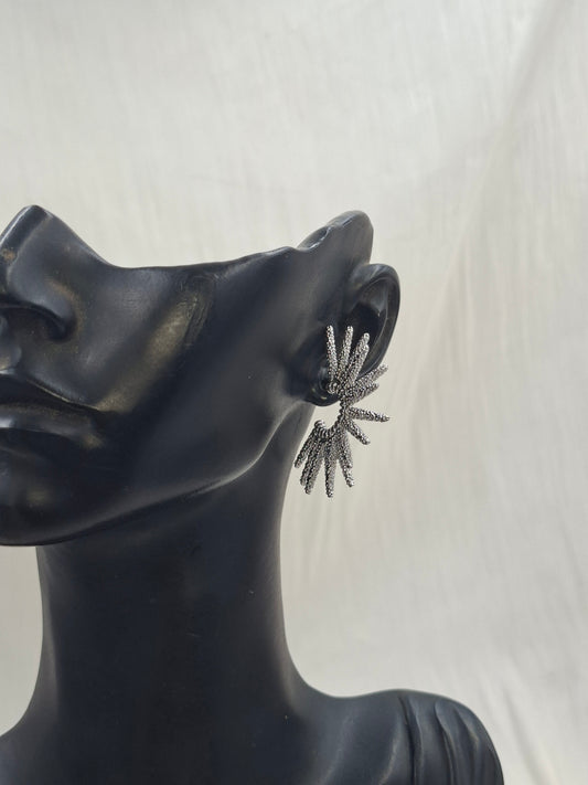 Shop Silver Spike Earring for Women at ElsaLagos in Nigeria