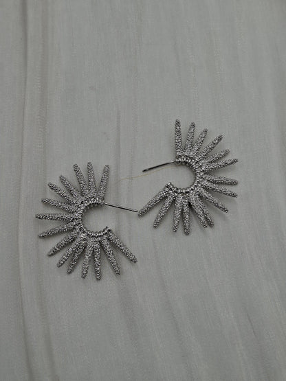 Shop Silver Spike Earring for Women at ElsaLagos in Nigeria