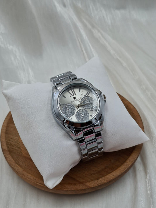 Buy Silver Wristwatches for Women at ElsaLagos in Nigeria