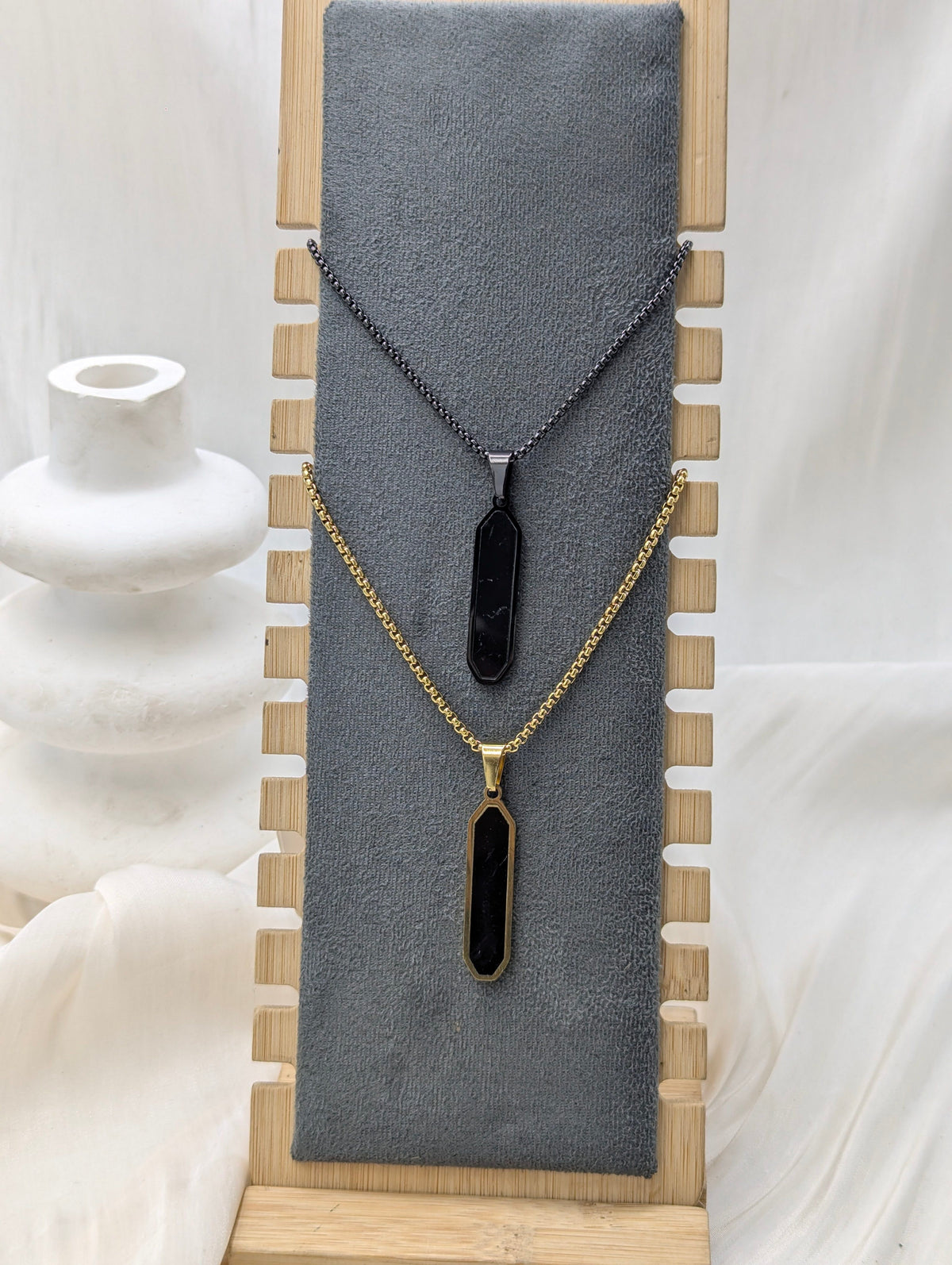 Shop Slim Dog Tag Necklace for Men at ElsaLagos in Nigeria