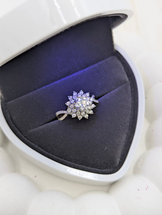 Shop Tiara Moissanite Engagement Ring for Women at ElsaLagos in Nigeria
