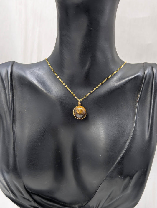 Shop Tigereye Necklace for Women at ElsaLagos in Nigeria