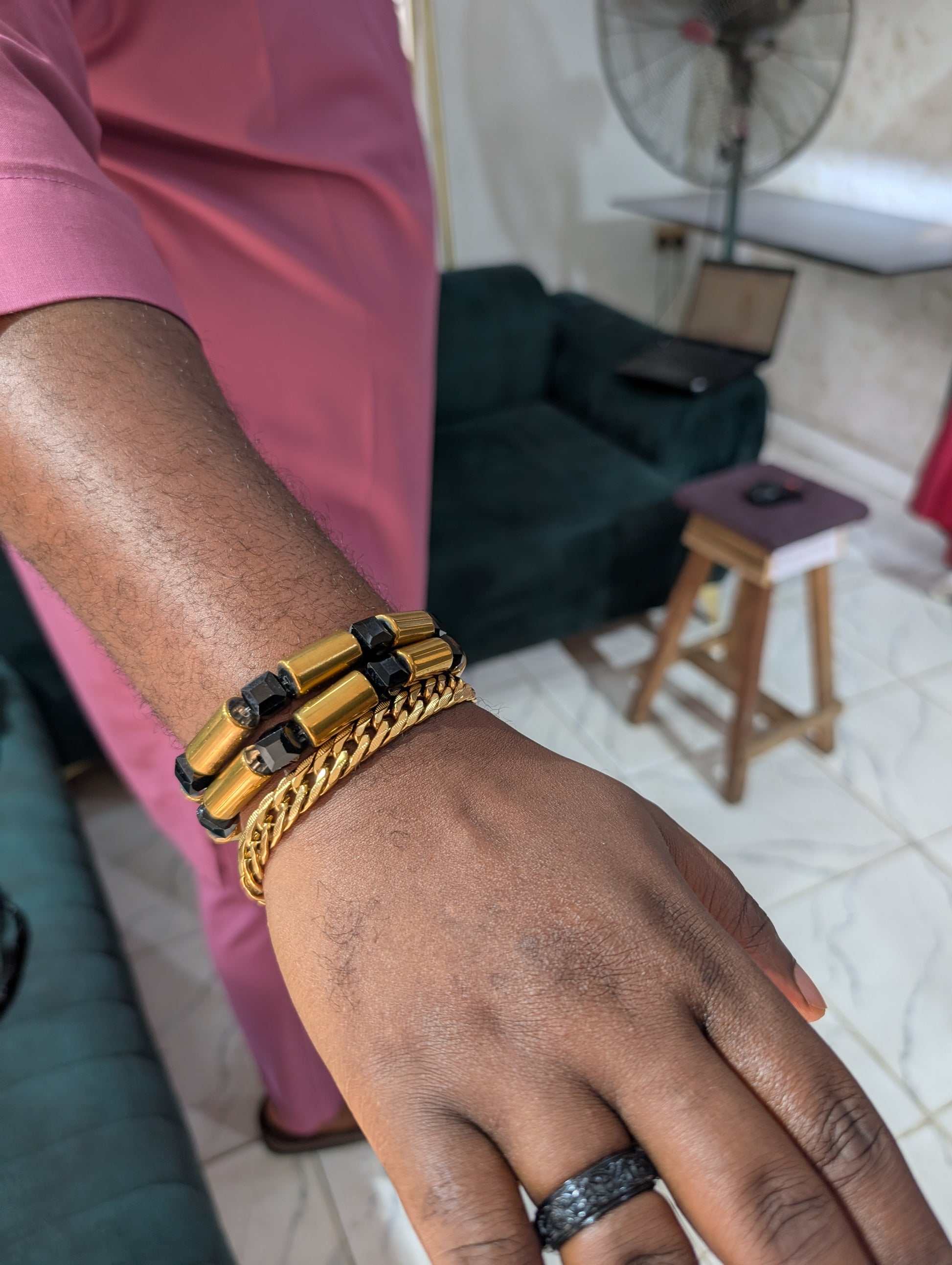 Shop Traditional Bead Necklace Set for Men at ElsaLagos in Nigeria