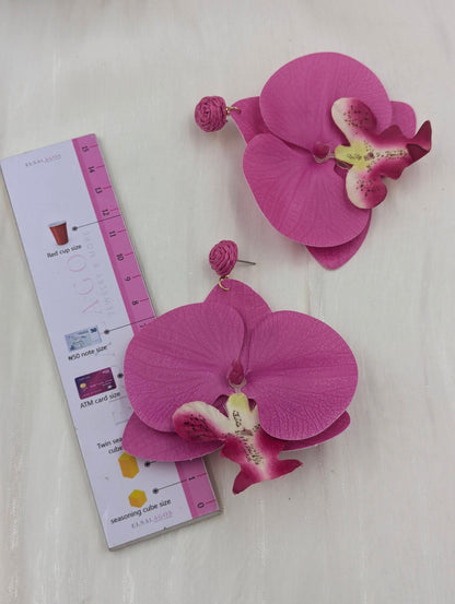 Orchid Earrings