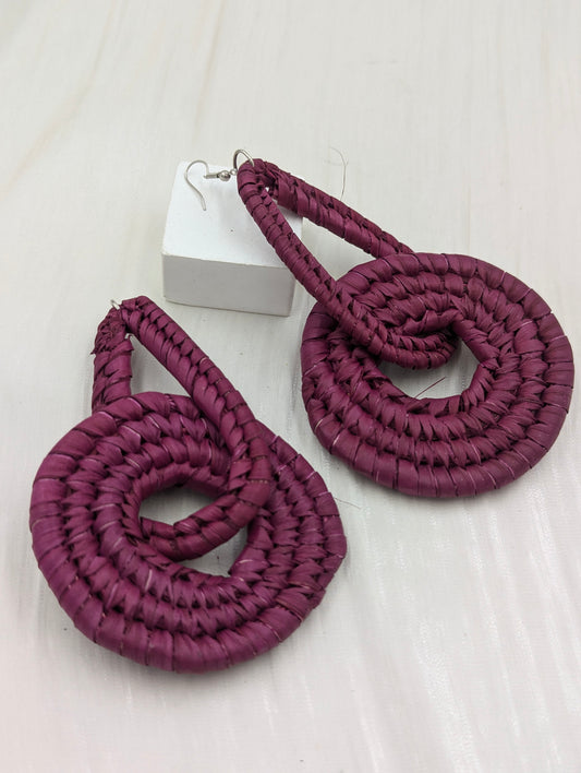 Raffia Earrings