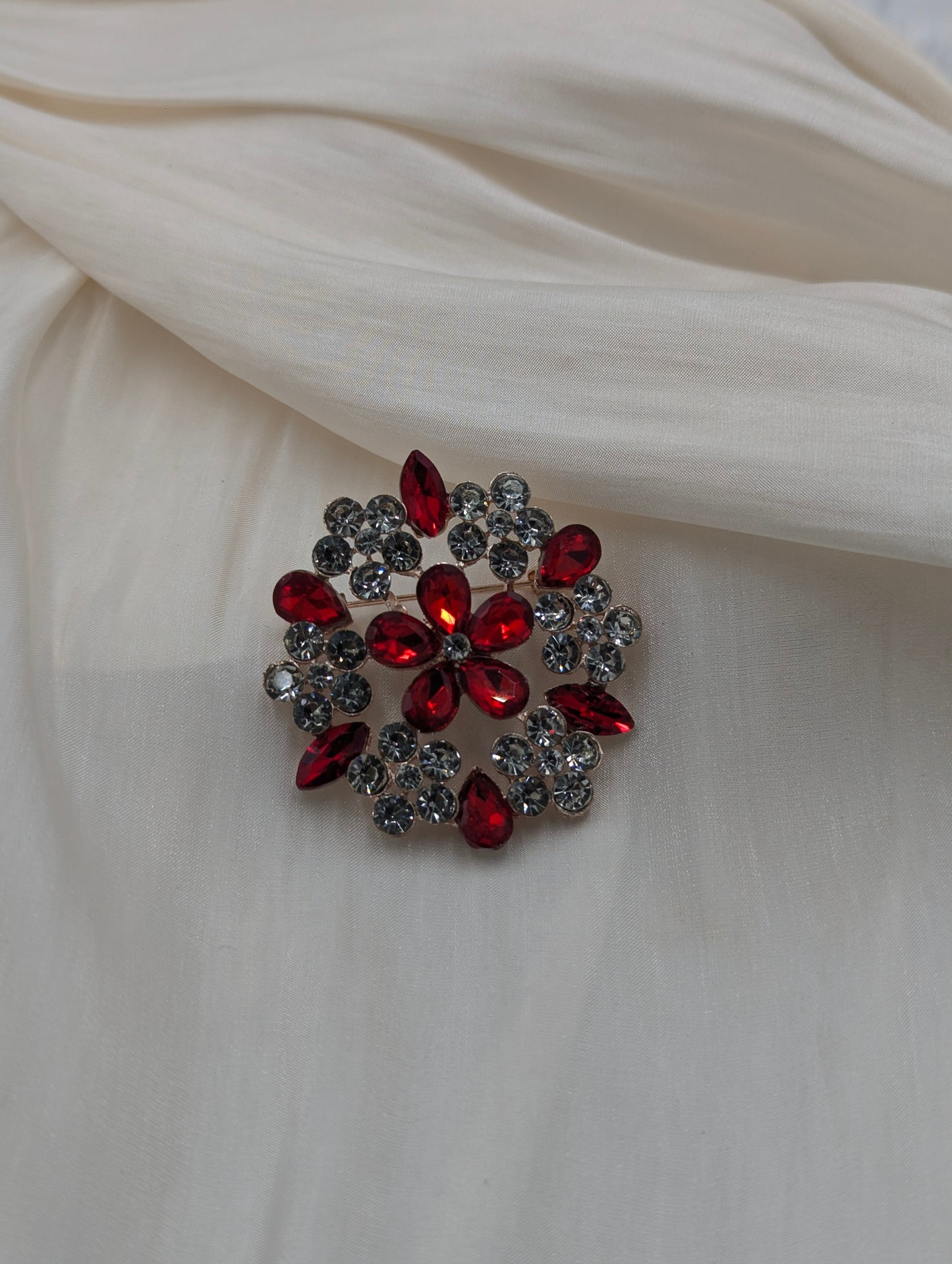 Ruby Brooch