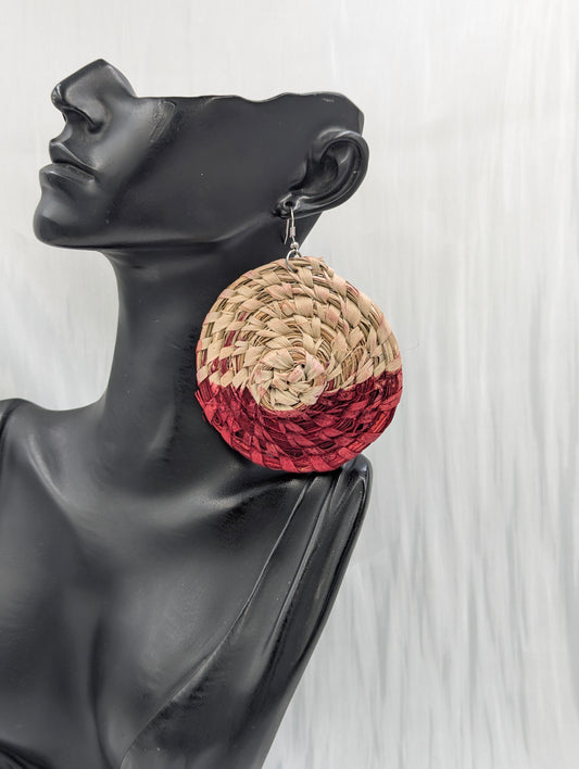 Raffia Earrings